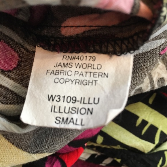 Vintage 90s Jams World Sz S Illusion Jackie dress - Picture 4 of 14